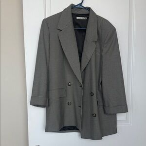 Abercrombie & Fitch Black and White Blazer